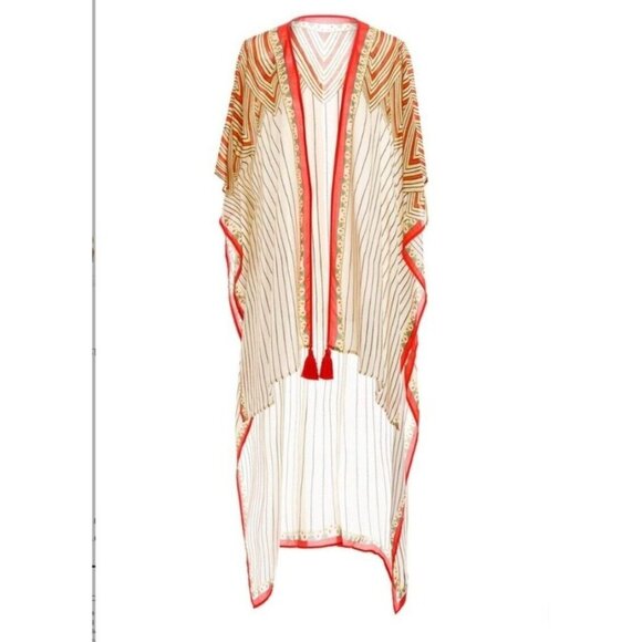 AGUA BENDITA Kimono Cover Up Dara Menfis REVOLVE - Picture 3 of 15